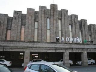 Hostal Liste Station A Coruña Exteriör bild