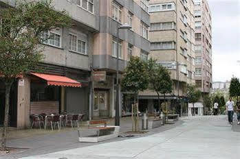 Hostal Liste Station A Coruña Exteriör bild